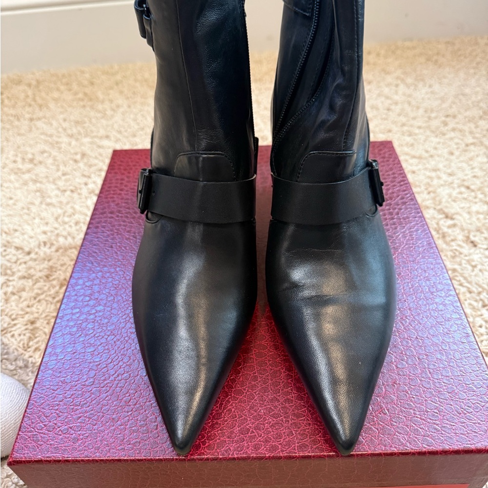 Tamara Mellon Black Heeled Boots